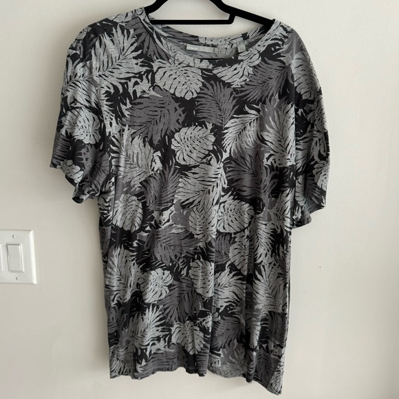 Vince Other - Vince Palm Leaf Short Sleeve Tee